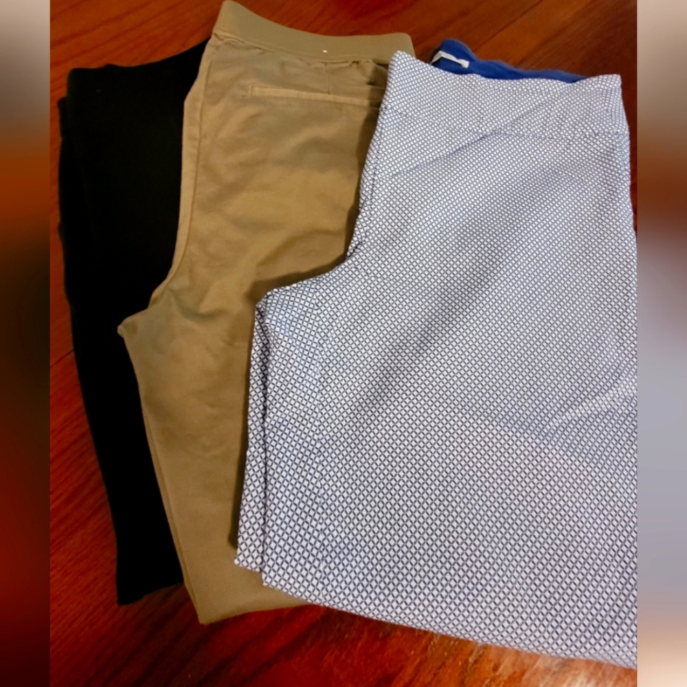 3 pairs woman's dress pants sz 14